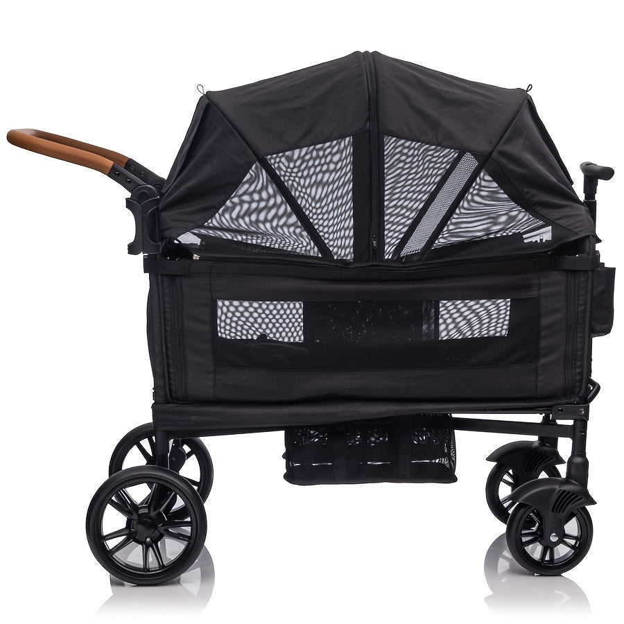 Wagon Stroller for 2 Kids & Cargo