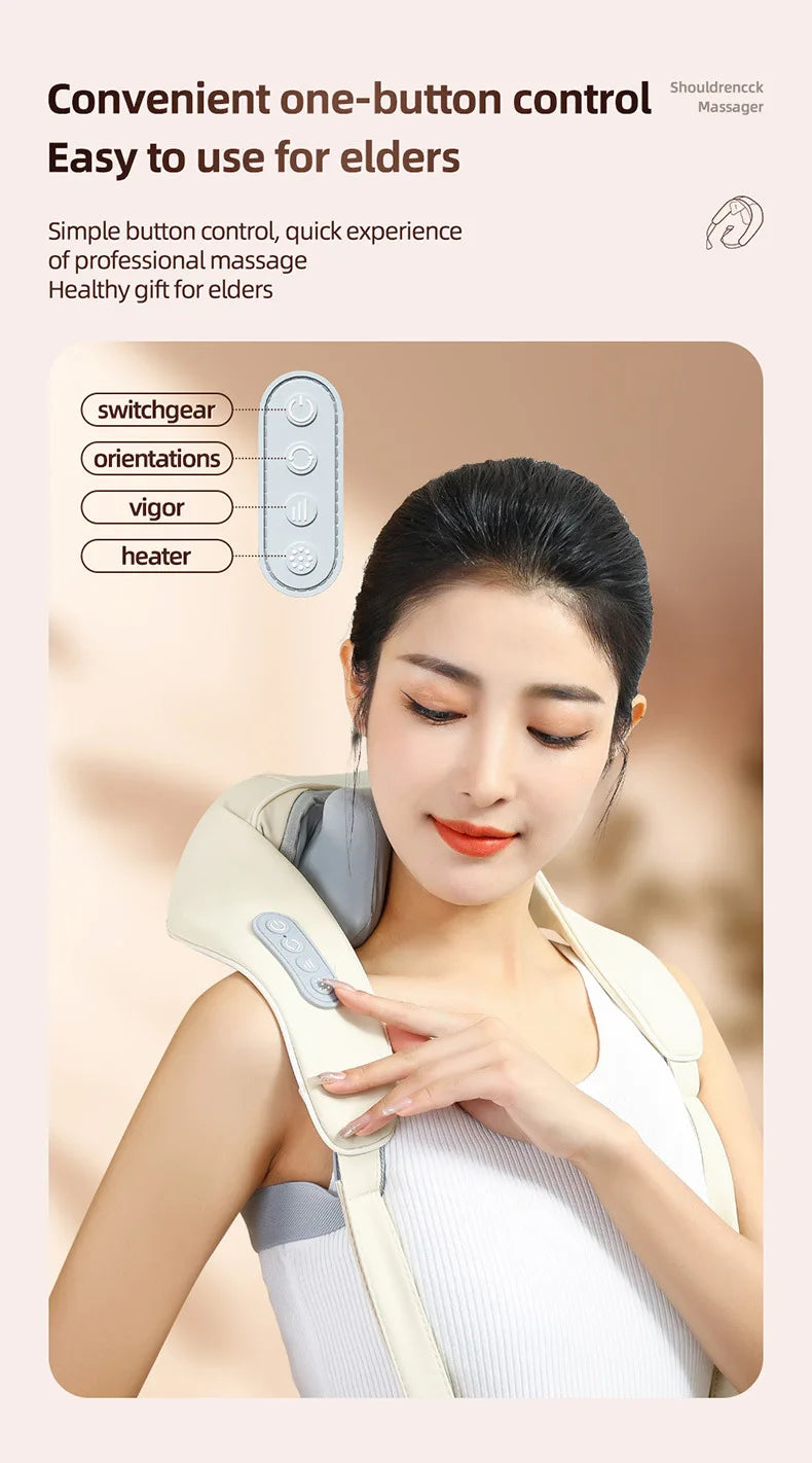 Neck And Shoulder Massager Wireless