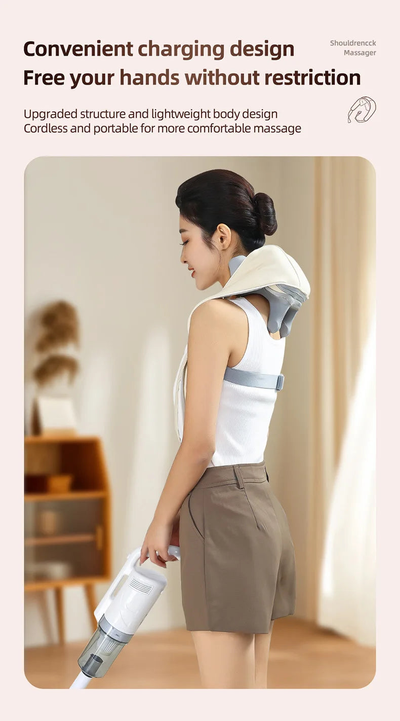 Neck And Shoulder Massager Wireless
