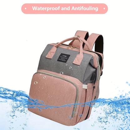 Diaper Bag Backpack With Changing Station