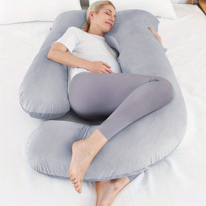 Pregnancy Pillows for Sleeping, U Shaped Body Pillow Side Sleeper Pregnancy Must Haves