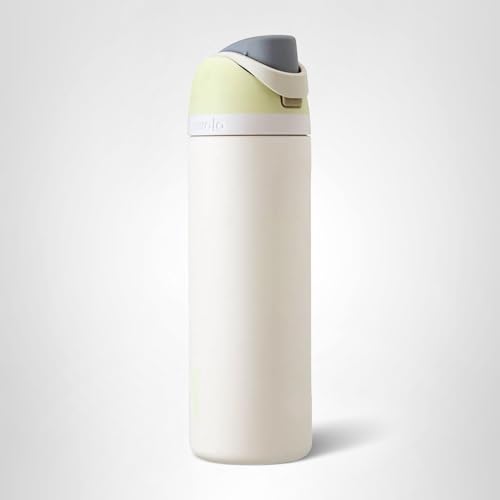 Owala FreeSip Insulated Stainless Steel Water Bottle with Straw for Sports, Travel, and School BPA-Free Sports Water Bottle, 24 oz, Dreamy Field