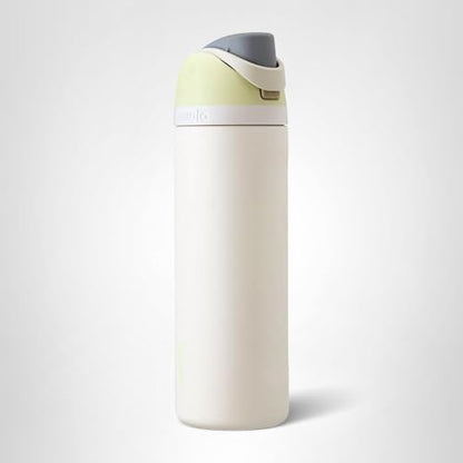 Owala FreeSip Insulated Stainless Steel Water Bottle with Straw for Sports, Travel, and School BPA-Free Sports Water Bottle, 24 oz, Dreamy Field