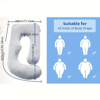 Pregnancy Pillows for Sleeping, U Shaped Body Pillow Side Sleeper Pregnancy Must Haves
