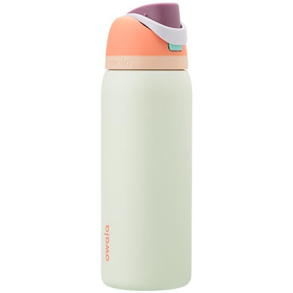 Owala FreeSip Insulated Stainless Steel Water Bottle with Straw for Sports, Travel, and School BPA-Free Sports Water Bottle, 24 oz, Dreamy Field