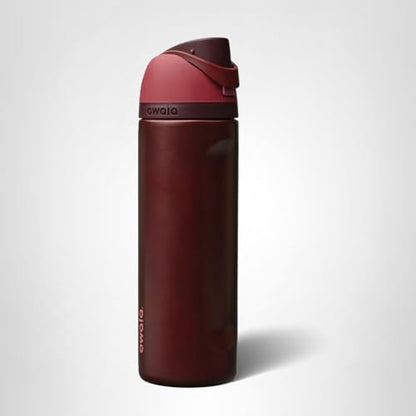 Owala FreeSip Insulated Stainless Steel Water Bottle with Straw for Sports, Travel, and School BPA-Free Sports Water Bottle, 24 oz, Dreamy Field