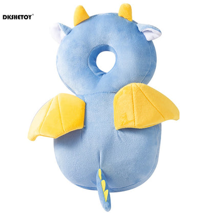 Baby Head Protector Backpack Pillow For Kids 1-3Y Toddler Children Soft PP Cotton Protect The Back Of The Brain Security Pillows