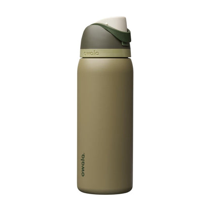 Owala FreeSip Insulated Stainless Steel Water Bottle with Straw for Sports, Travel, and School BPA-Free Sports Water Bottle, 24 oz, Dreamy Field