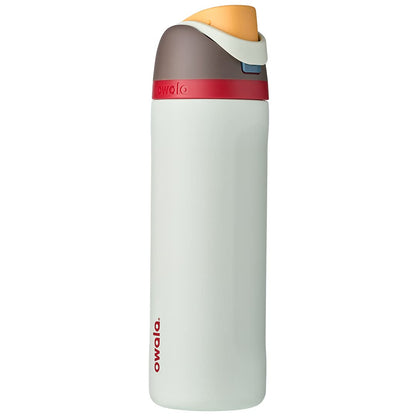 Owala FreeSip Insulated Stainless Steel Water Bottle with Straw for Sports, Travel, and School BPA-Free Sports Water Bottle, 24 oz, Dreamy Field
