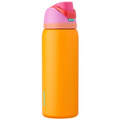Owala FreeSip Insulated Stainless Steel Water Bottle with Straw for Sports, Travel, and School BPA-Free Sports Water Bottle, 24 oz, Dreamy Field