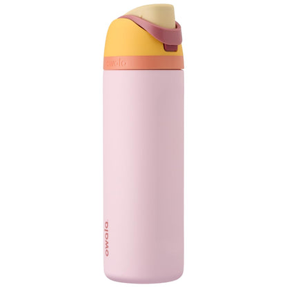 Owala FreeSip Insulated Stainless Steel Water Bottle with Straw for Sports, Travel, and School BPA-Free Sports Water Bottle, 24 oz, Dreamy Field