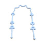 Silicone Pacifier & Cup Holder Strap
