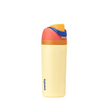 Owala FreeSip Insulated Stainless Steel Water Bottle with Straw for Sports, Travel, and School BPA-Free Sports Water Bottle, 24 oz, Dreamy Field