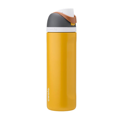 Owala FreeSip Insulated Stainless Steel Water Bottle with Straw for Sports, Travel, and School BPA-Free Sports Water Bottle, 24 oz, Dreamy Field