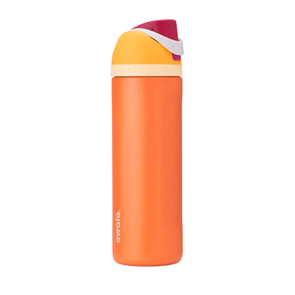 Owala FreeSip Insulated Stainless Steel Water Bottle with Straw for Sports, Travel, and School BPA-Free Sports Water Bottle, 24 oz, Dreamy Field