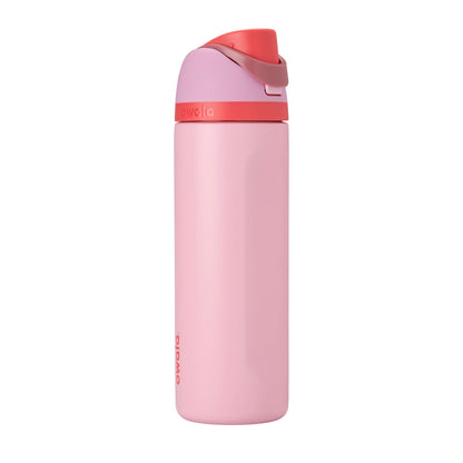 Owala FreeSip Insulated Stainless Steel Water Bottle with Straw for Sports, Travel, and School BPA-Free Sports Water Bottle, 24 oz, Dreamy Field