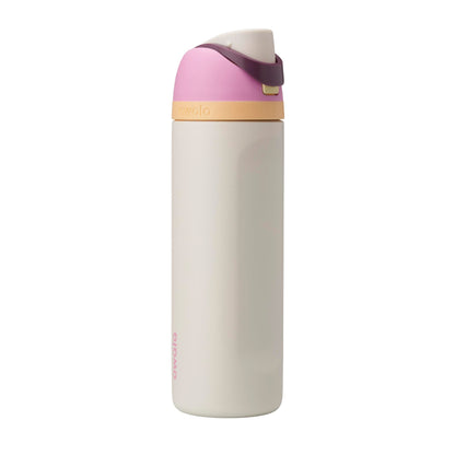 Owala FreeSip Insulated Stainless Steel Water Bottle with Straw for Sports, Travel, and School BPA-Free Sports Water Bottle, 24 oz, Dreamy Field