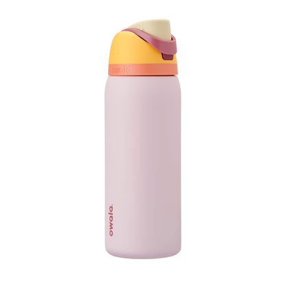 Owala FreeSip Insulated Stainless Steel Water Bottle with Straw for Sports, Travel, and School BPA-Free Sports Water Bottle, 24 oz, Dreamy Field