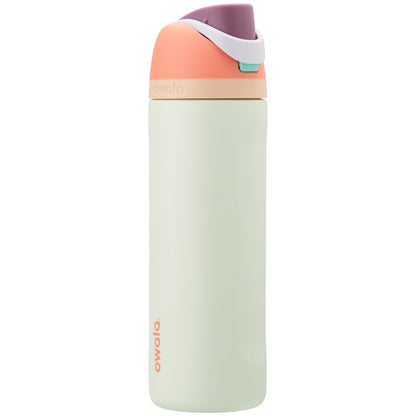 Owala FreeSip Insulated Stainless Steel Water Bottle with Straw for Sports, Travel, and School BPA-Free Sports Water Bottle, 24 oz, Dreamy Field