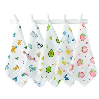 Muslin Soft 5pcs Multipurpose Towel