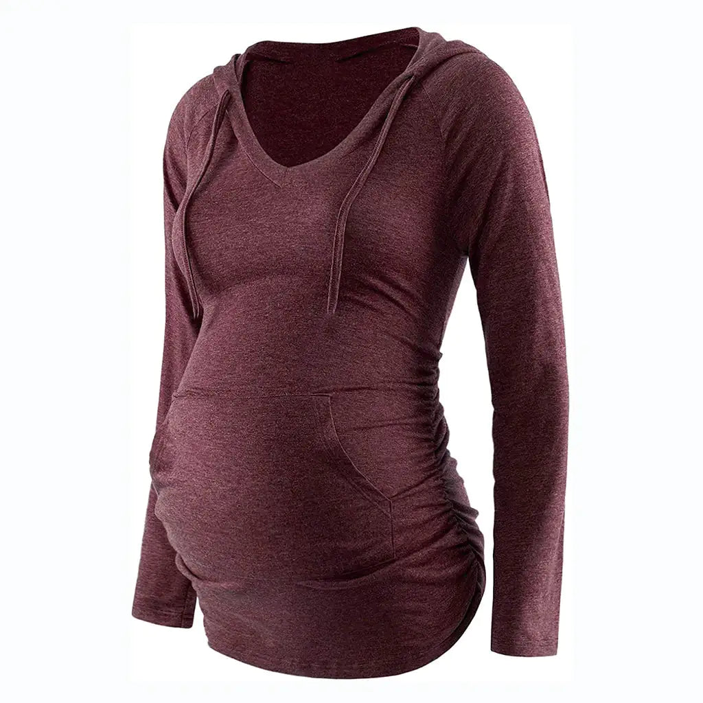 Maternity Hoodie - # WOAA21510009-PRG