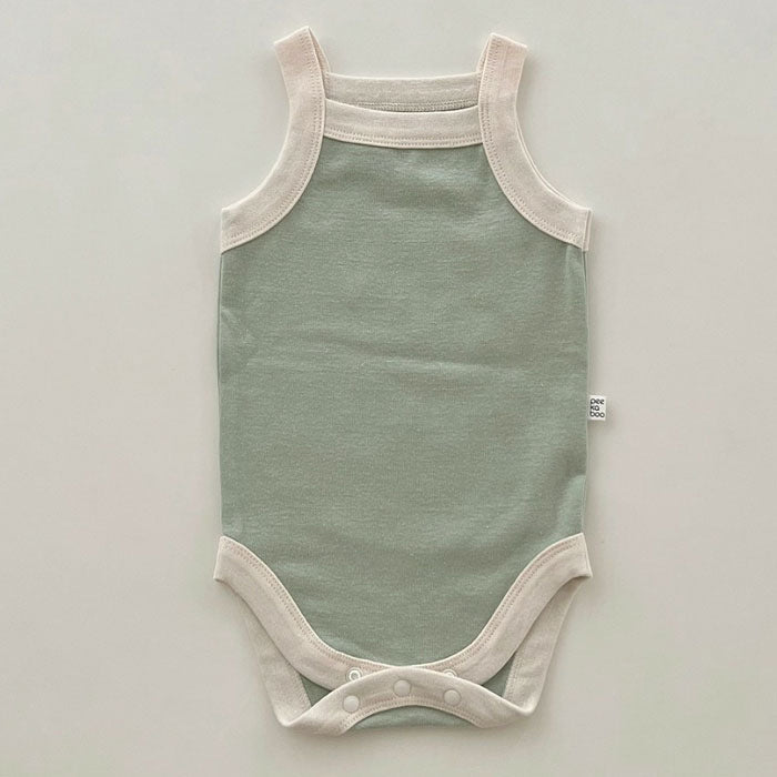 Newborn Cotton Sleeveless Jumpsuit Vest Garments