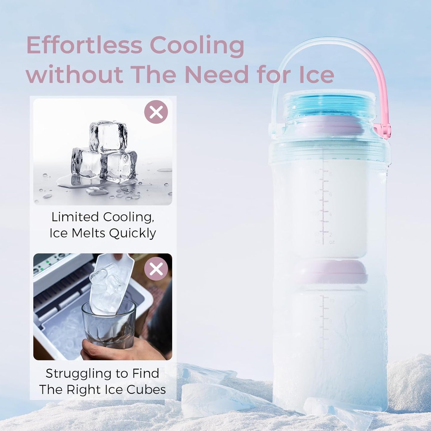 Momcozy 22oz Portable Breast Milk Cooler for Outdoor, Life Saver with 360° Total Cooling for 24 Hours, Larger Capacity Travel Breastmilk Chiller with 2pcs Baby Bottles for Breastmilk Storage, Green