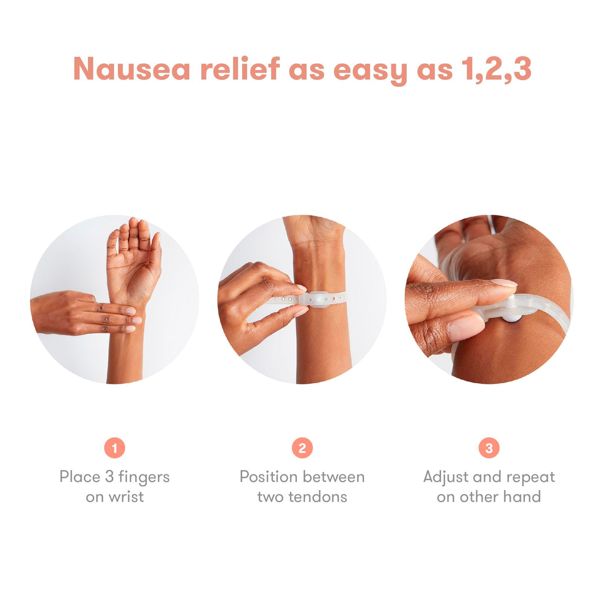 Frida Mom Nausea Bands for Morning Sickness Relief, 24/7 Support & Therapy