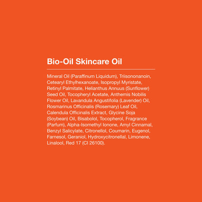 Bio-Oil Skincare Body Oil Serum for Scars and Stretch Marks, Face and Body Moisturizer with Vitamin E & A for Sensitive Dry Skin, Dermatologist Recommended, Non-Comedogenic, 4.2 Oz