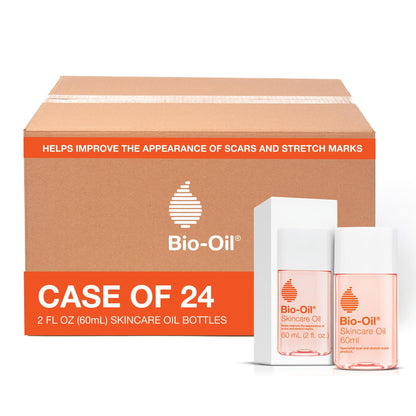 Bio-Oil Skincare Body Oil Serum for Scars and Stretch Marks, Face and Body Moisturizer with Vitamin E & A for Sensitive Dry Skin, Dermatologist Recommended, Non-Comedogenic, 4.2 Oz