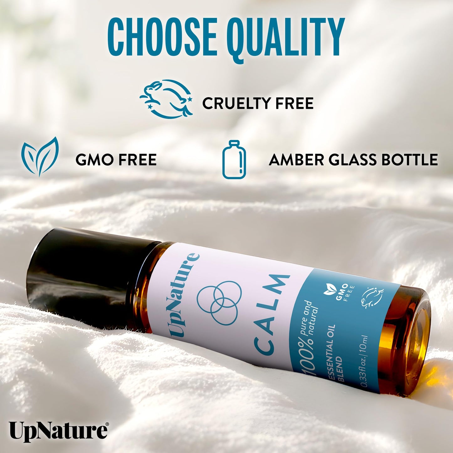 UpNature Peppermint Oil Roll On for Pregnancy Nausea & Morning Sickness