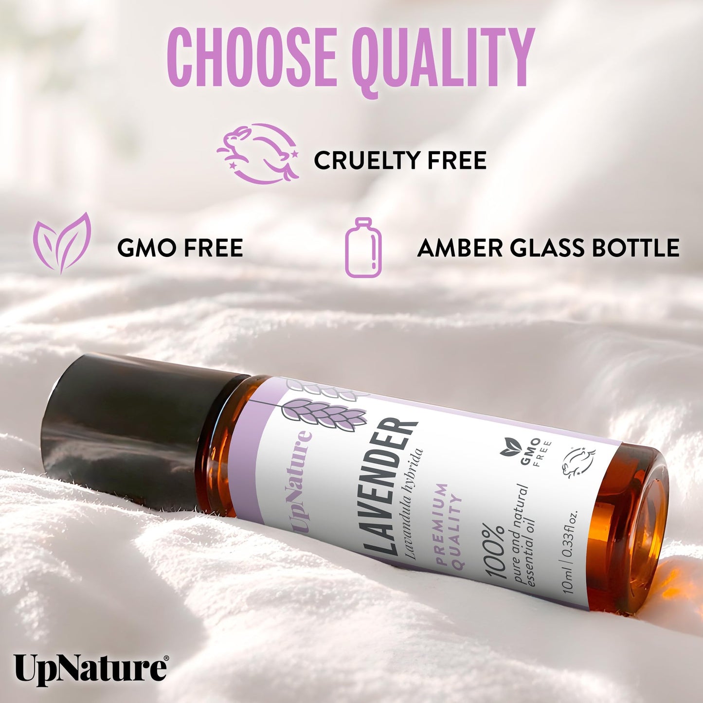 UpNature Peppermint Oil Roll On for Pregnancy Nausea & Morning Sickness