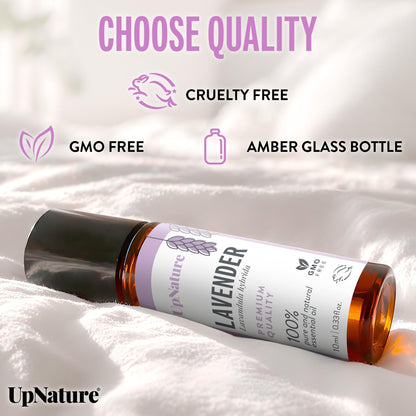 UpNature Peppermint Oil Roll On for Pregnancy Nausea & Morning Sickness