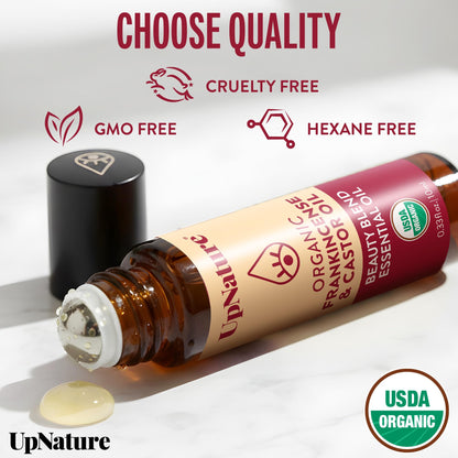 UpNature Peppermint Oil Roll On for Pregnancy Nausea & Morning Sickness