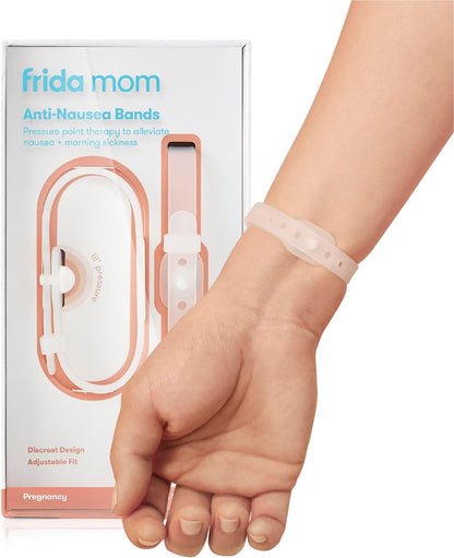 Frida Mom Nausea Bands for Morning Sickness Relief, 24/7 Support & Therapy