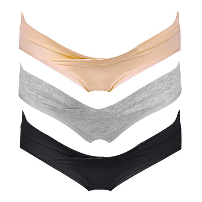 Intimate Portal Cotton Maternity Underwear Under the Bump Pregnancy Postpartum Bikini Panties