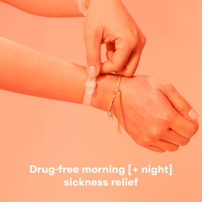 Frida Mom Nausea Bands for Morning Sickness Relief, 24/7 Support & Therapy