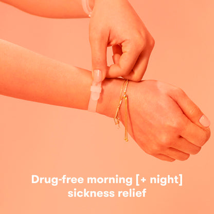 Frida Mom Nausea Bands for Morning Sickness Relief, 24/7 Support & Therapy