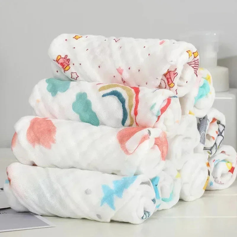 Muslin Soft 5pcs Multipurpose Towel