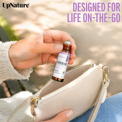 UpNature Peppermint Oil Roll On for Pregnancy Nausea & Morning Sickness