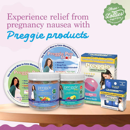 Three Lollies Preggie Hydration Packets, 10 Count