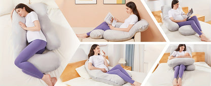 Pregnancy Pillows for Sleeping, U Shaped Body Pillow Side Sleeper Pregnancy Must Haves
