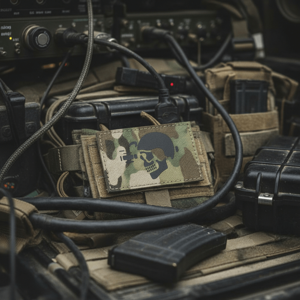 Multicam Laser Cut Skull With NODS Patch