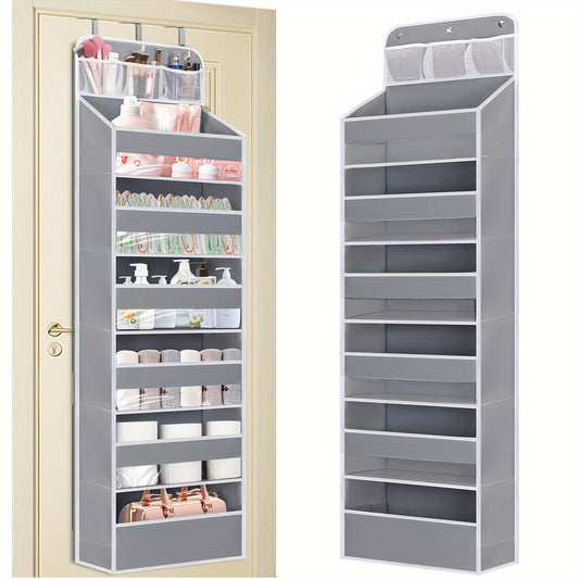 Over Door Hanging Organizer with 6 Large Capacity Pockets for Essentials Nursery Bedroom Bathroom