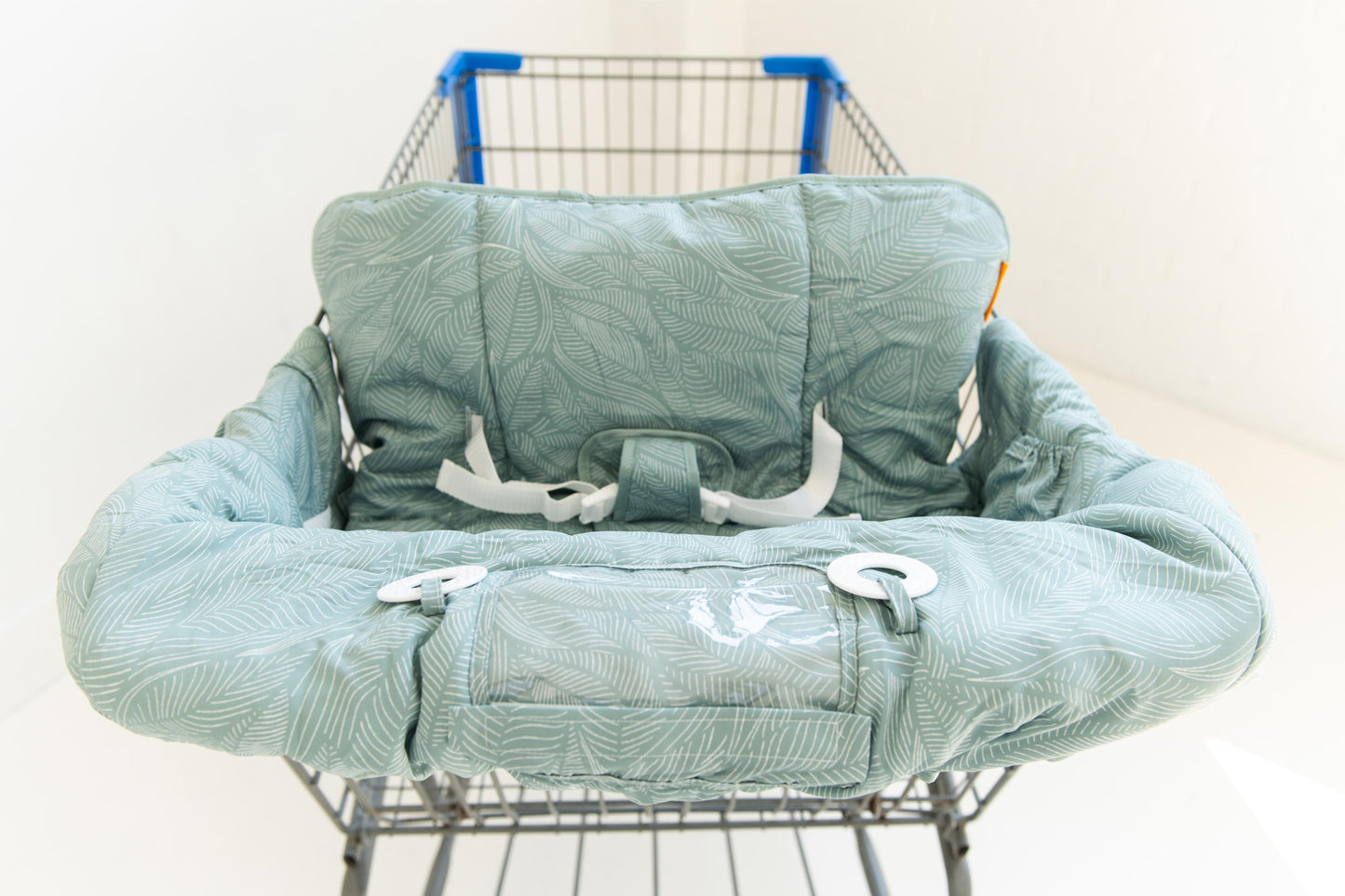 Baby Shopping Cart Cover | Sage Leaves