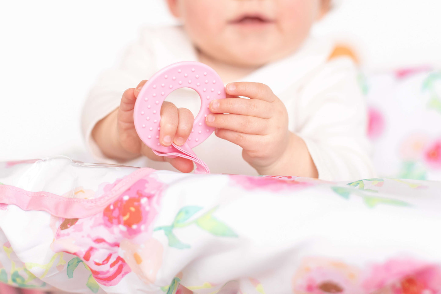 Baby Shopping Cart Cover | Full Bloom Watercolor Floral Print