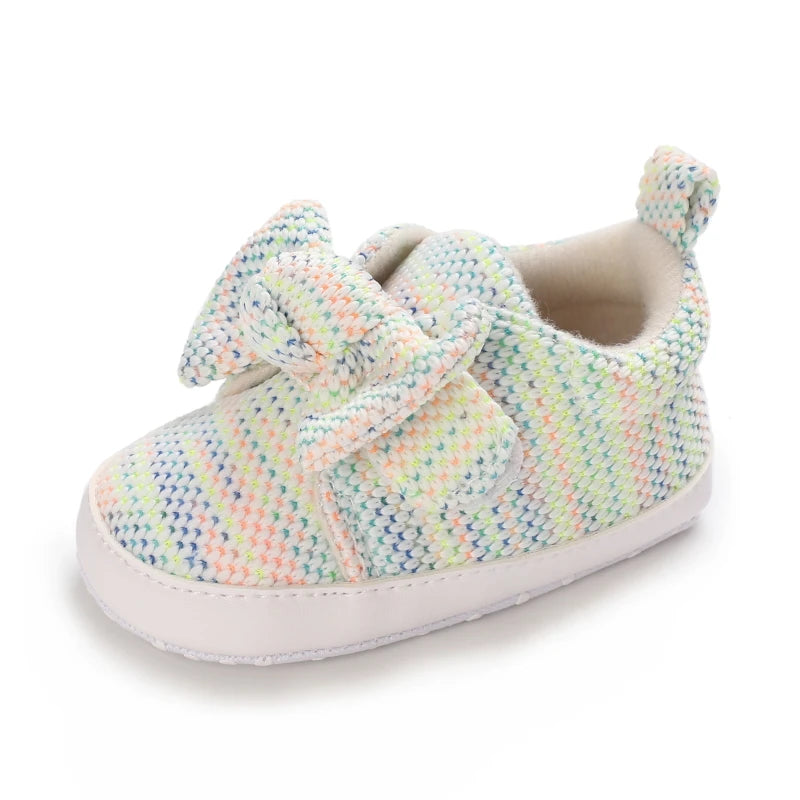 Newborn Infant White Soft-soled Sneaker