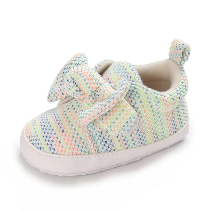 Newborn Infant White Soft-soled Sneaker