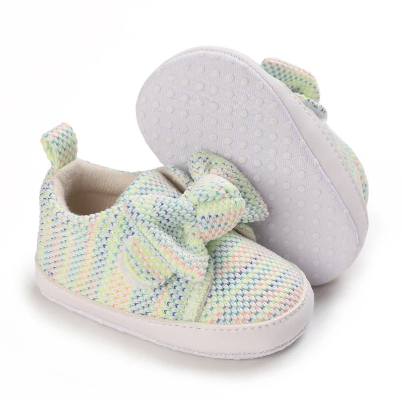 Newborn Infant White Soft-soled Sneaker