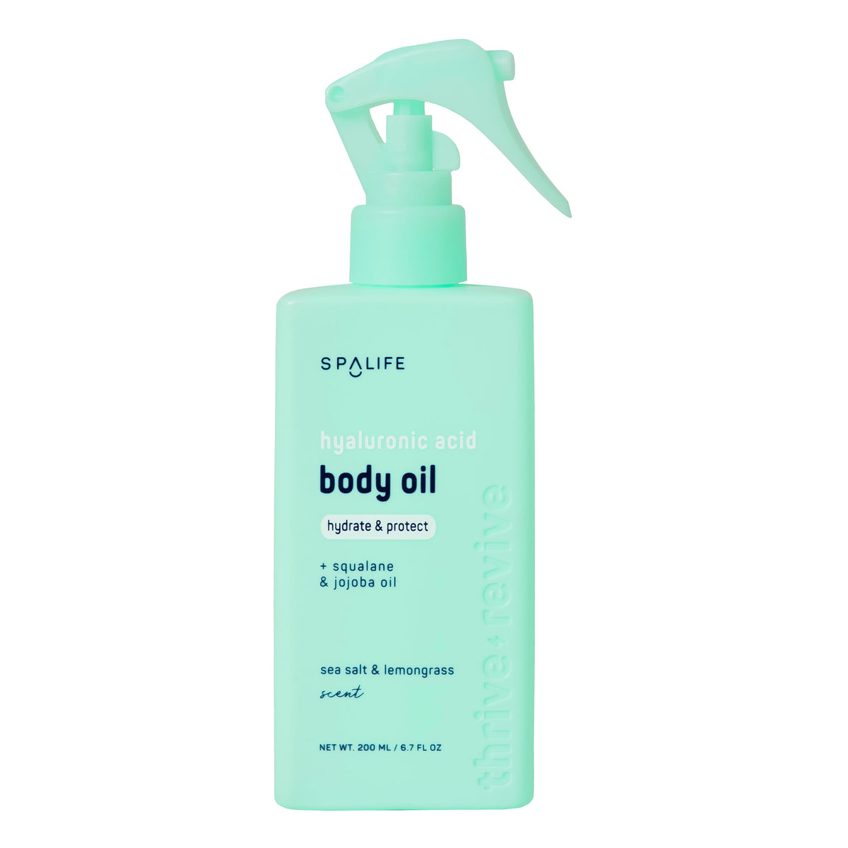 SpaLife Hyaluronic Acid Body Oil with Squalane and Jojoba Oil